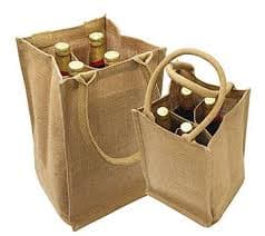 4 Bottle Jute Bag