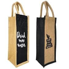 Single Bottle Jute Bag