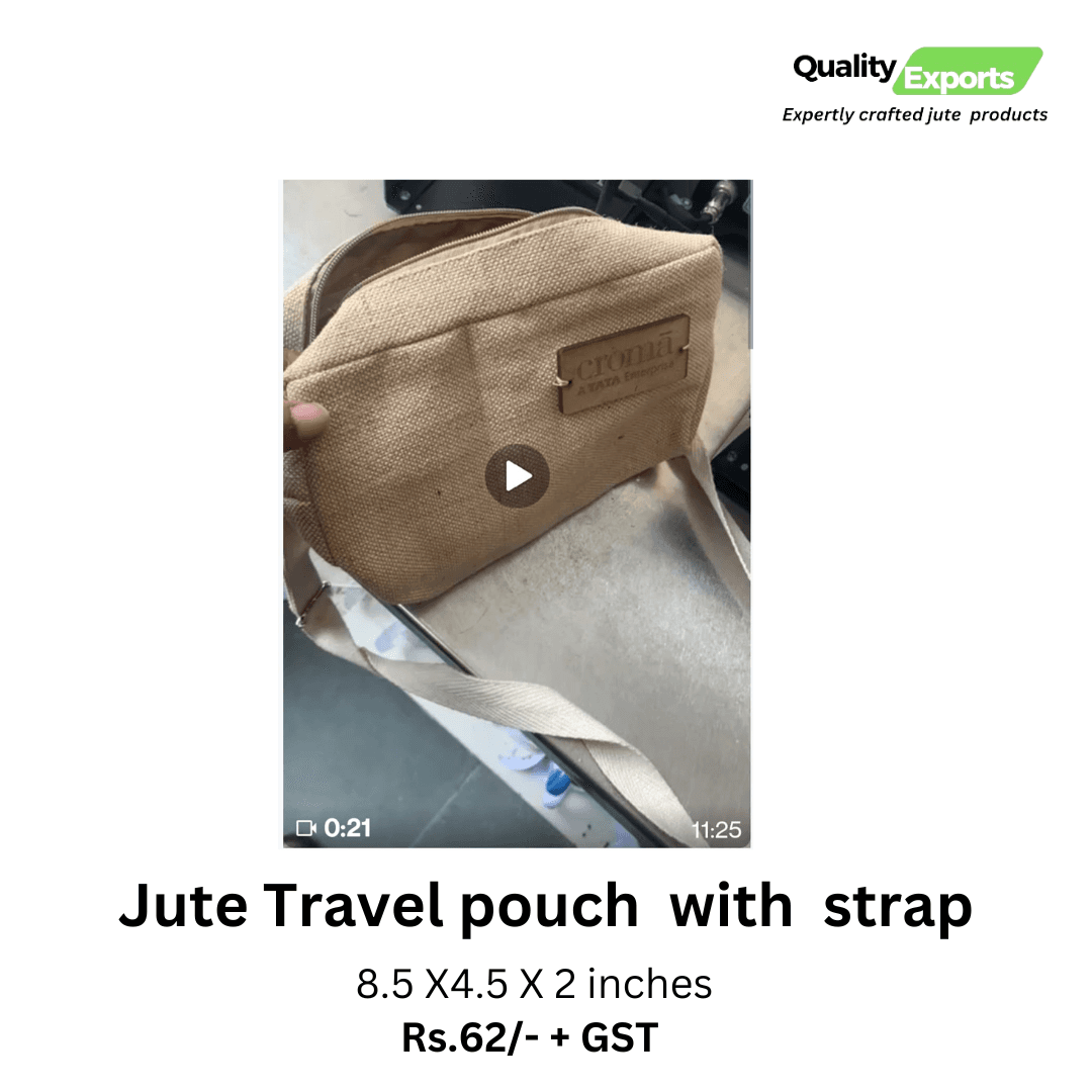 Small Jute Pouch